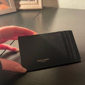 Authentic YSL cardholder